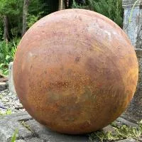 Стальная сфера — 3D КОРТЕН (518913) ∅ 1500 мм. Ижевск