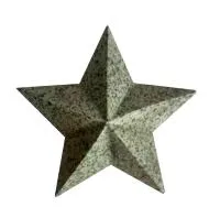 Звёздочка из белого гранита на памятник в Ижевске (518440)
