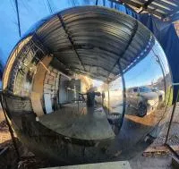 Сфера шар ø 2000 мм. (514274) производство арт-объект пустотелая в Ижевске