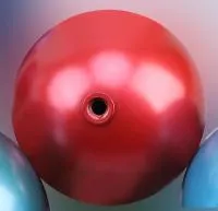 Ёлочный шар красный (518840) ∅ 500 мм. Ижевск