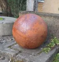 Сфера 3D парк КОРТЕН сталь (518912) ∅ 500 мм. Ижевск