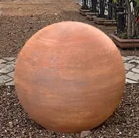 Железный шар сталь кортен (518914) ∅ 1350 мм. Ижевск